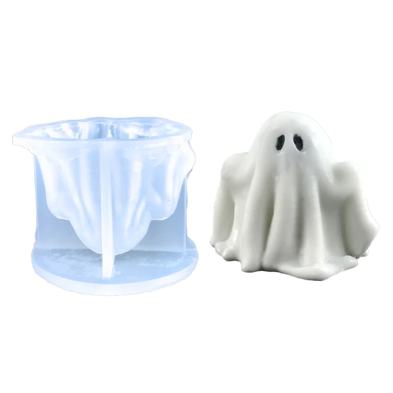 

3D Ghost Resin Mold Silicone Mold Ghost Epoxy Mold for Resin Casting Home Decors Ghost Mold Dropship