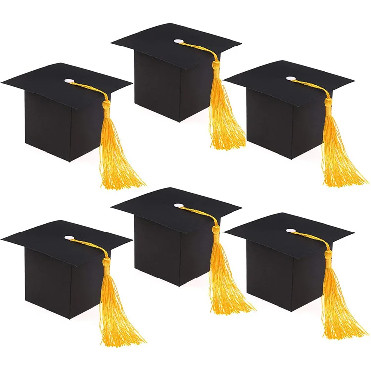 Graduation Black Bachelor Doctor Hat Decorative Prop Candy Box With Tassel DIY Congratulations Graduation Ceremony Party Decors
Graduation Black Bachelor Doctor Hat Decorative Prop Candy Box With Tassel DIY Congratulations Graduation Ceremony Party Decors