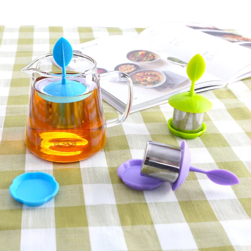Creative Leaf Leaf Silicone Tea Filter,304 Stainless Steel Silicone Tea Maker, Leaky Leaf Tea Maker
Creative Leaf Leaf Silicone Tea Filter,304 Stainless Steel Silicone Tea Maker, Leaky Leaf Tea Maker
