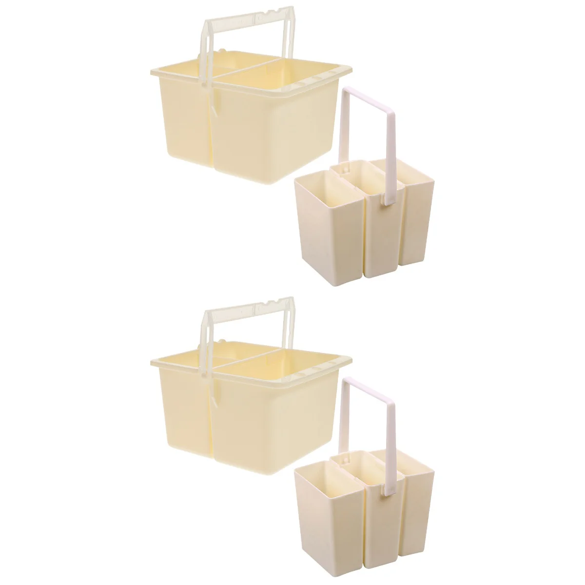 4 Pcs Brush Washing Bucket Detachable Pen Cleaner Watercolor Brush Container Portable Brush Cleaner
4 Pcs Brush Washing Bucket Detachable Pen Cleaner Watercolor Brush Container Portable Brush Cleaner