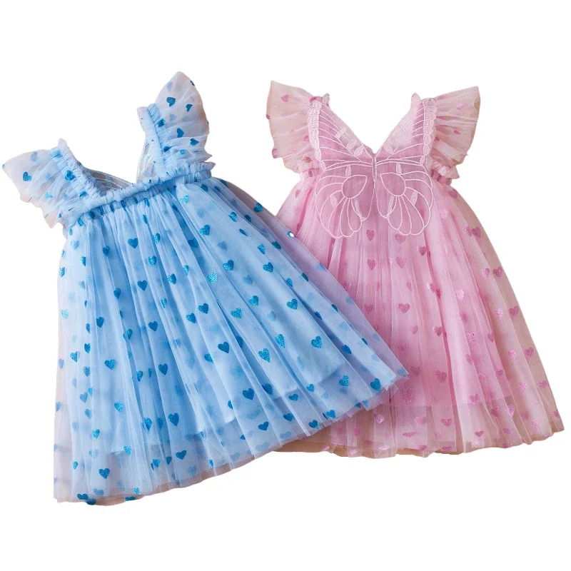 Baby Butterfly Dress with wings Cute Girl Embroidery Strawberry Summer New in Dresses Newborn Tulle Clothes For Party Birthday
Baby Butterfly Dress with wings Cute Girl Embroidery Strawberry Summer New in Dresses Newborn Tulle Clothes For Party Birthday