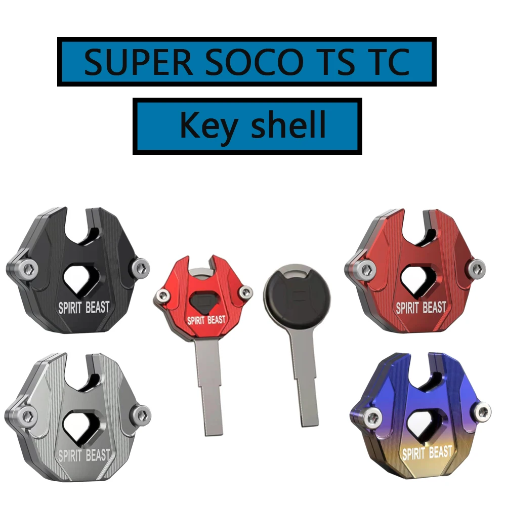 For SUPER SOCO TC TS key Modified Scooter Key Cover Protection accessories Electric Decorative Remote Control Key Shell
For SUPER SOCO TC TS key Modified Scooter Key Cover Protection accessories Electric Decorative Remote Control Key Shell