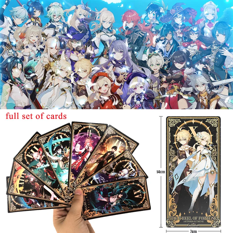 Genshin Impact Tarot Cards Cosplay Prop Yae Miko ZhongLi Raiden Shogun Kaedehara Kazuha Playing Card Cosplay Props 22 Pcs Tarot
Genshin Impact Tarot Cards Cosplay Prop Yae Miko ZhongLi Raiden Shogun Kaedehara Kazuha Playing Card Cosplay Props 22 Pcs Tarot