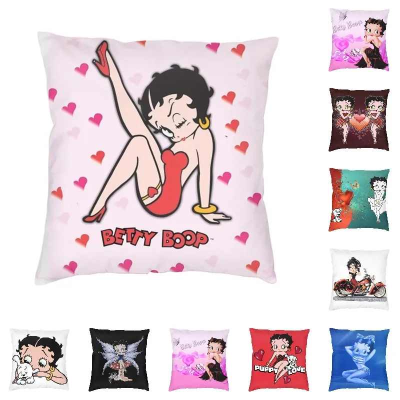 Nordic Funny Cartoon Boop Bettys Cushion Cover Velvet Animation Pillow Case Home Decor Pillowcase 3D Printing Custom Pillowcases
Nordic Funny Cartoon Boop Bettys Cushion Cover Velvet Animation Pillow Case Home Decor Pillowcase 3D Printing Custom Pillowcases