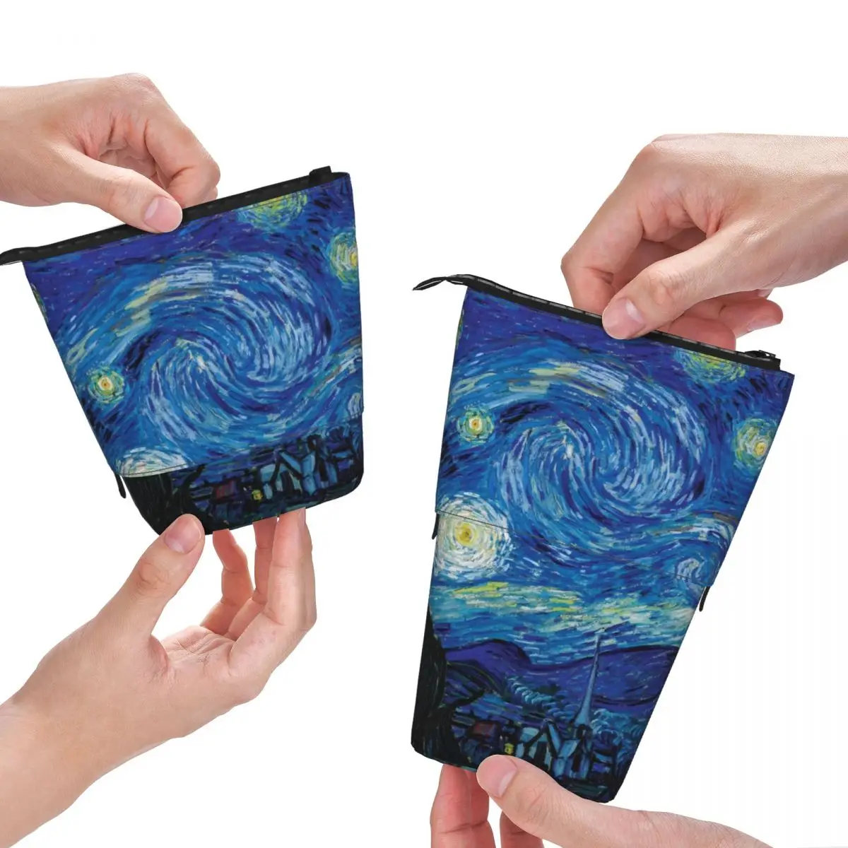 Abstract Galaxy Fold Pencil Case Vincent Van Gogh Starry Night Stationery Boy Girl Standing Pencil Box Cool Pen Organizer
Abstract Galaxy Fold Pencil Case Vincent Van Gogh Starry Night Stationery Boy Girl Standing Pencil Box Cool Pen Organizer