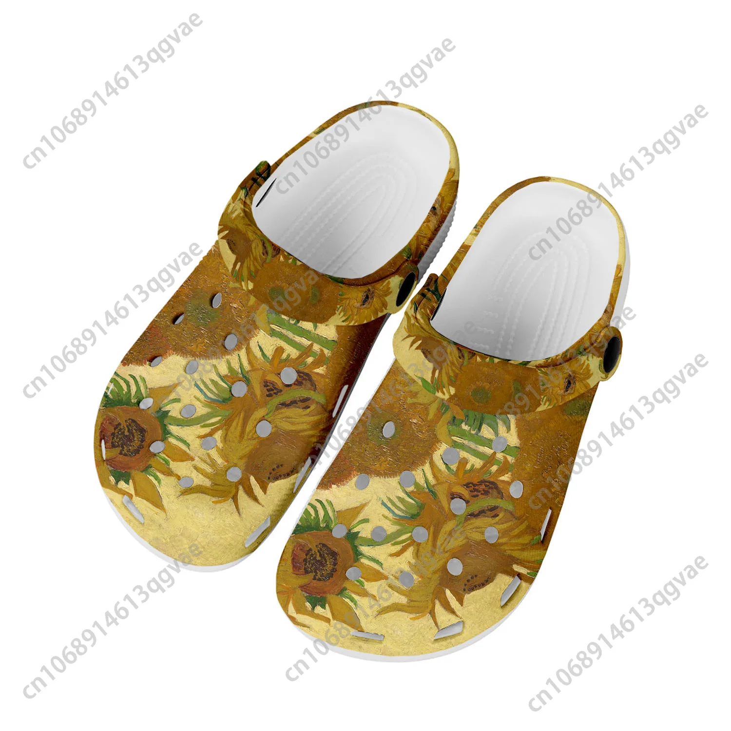 Van Gogh Oil Painting Sunflower Home Clogs Custom Water Shoes Mens Womens Teenager Shoe Garden Breathable Beach Hole Slippers
Van Gogh Oil Painting Sunflower Home Clogs Custom Water Shoes Mens Womens Teenager Shoe Garden Breathable Beach Hole Slippers