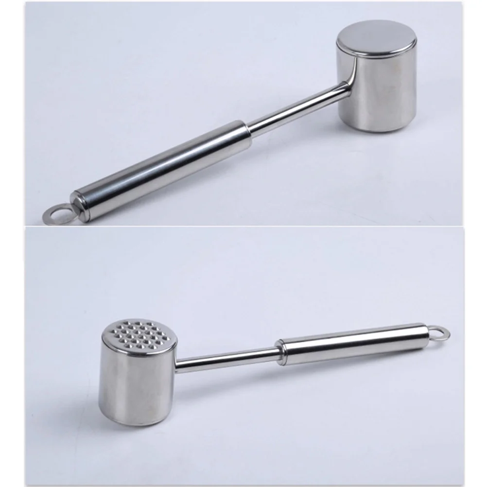 Stainless Steel Meat Tenderiser Hammer Steak Hammer Kitchen Supplies for Home Restaurant (Silver) Tenderizer
Stainless Steel Meat Tenderiser Hammer Steak Hammer Kitchen Supplies for Home Restaurant (Silver) Tenderizer