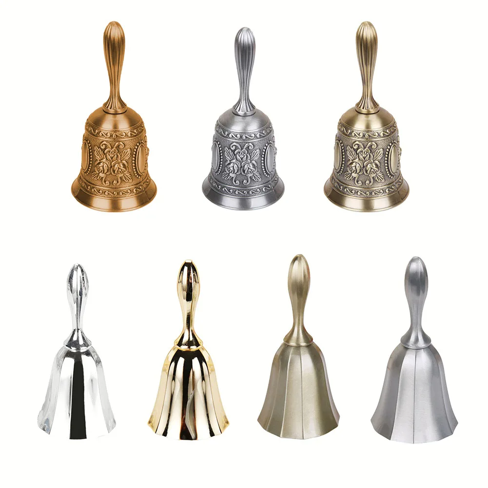 European Vintage Metal Bells Handheld and Convenient Loud Ringing Ideal for Patient Services and Pet Training
European Vintage Metal Bells Handheld and Convenient Loud Ringing Ideal for Patient Services and Pet Training