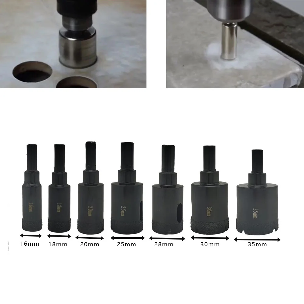 1pcs 65mm Brazed Diamond Core Dry Drill Bit 16-35mm For Tiles Marble Granite Hole Opener Saw Cutter Driiling Power Tools
1pcs 65mm Brazed Diamond Core Dry Drill Bit 16-35mm For Tiles Marble Granite Hole Opener Saw Cutter Driiling Power Tools