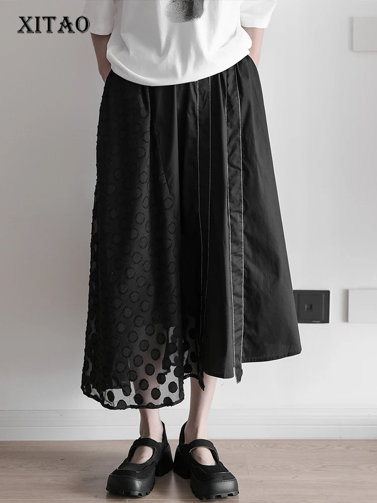 XITAO Solid Asymmetrical Skirt Women Korea 2022 Summer New Personality Fashion Loose All Match Elastic Waist Skirt WMD6010
XITAO Solid Asymmetrical Skirt Women Korea 2022 Summer New Personality Fashion Loose All Match Elastic Waist Skirt WMD6010
