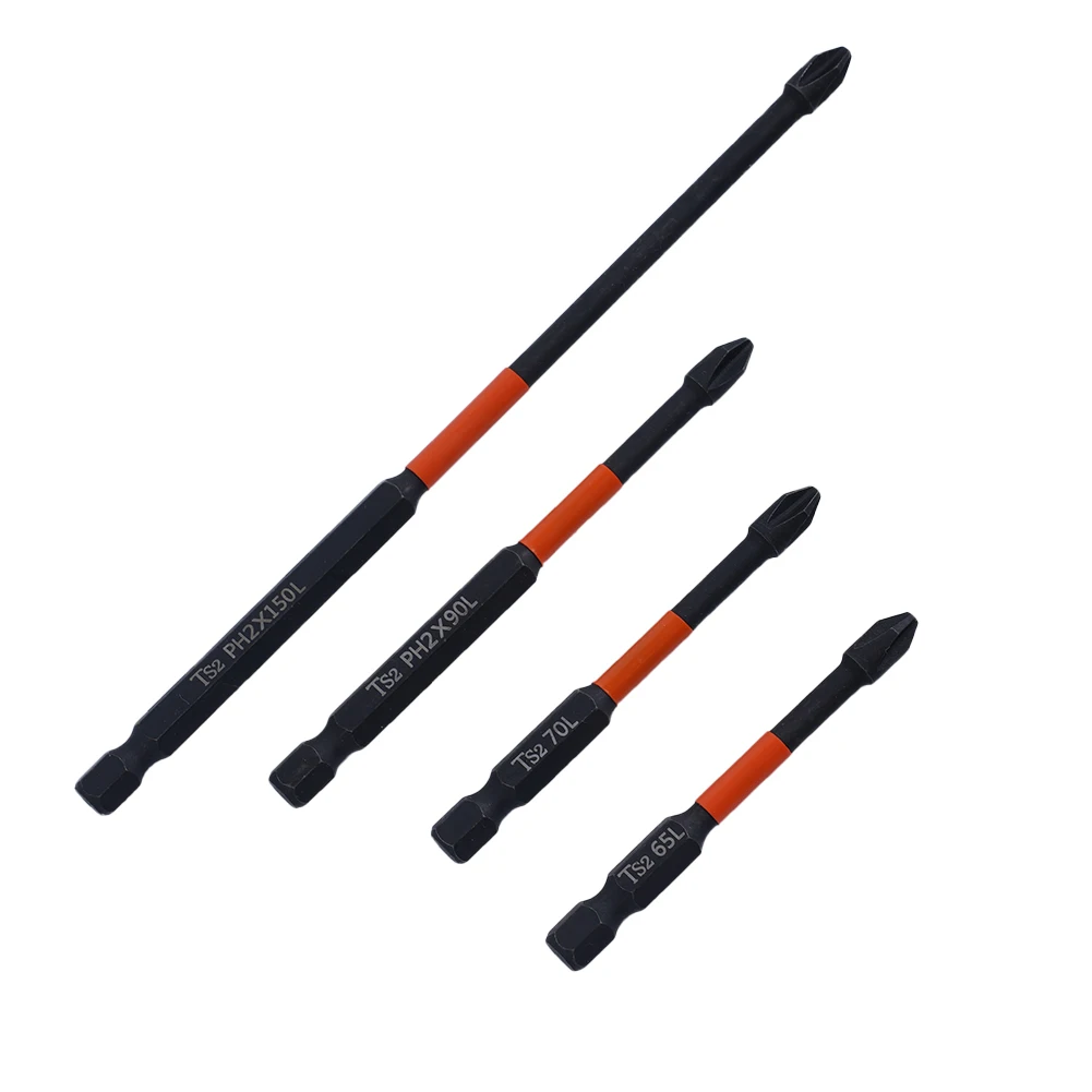 4PCS PH2 Magnetic Batch Head Cross Screwdriver Impact Drill Bit 65/70/90/150mm Electric Screwdriver Accessories
4PCS PH2 Magnetic Batch Head Cross Screwdriver Impact Drill Bit 65/70/90/150mm Electric Screwdriver Accessories