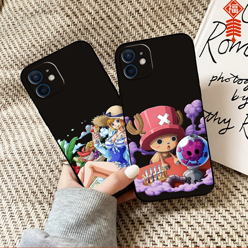 ONE PIECE Anime Phone Case For Funda iPhone 13 12 11 Pro Max Mini X XR XS Max SE 2020 6 6s 7 8 Plus Coque Black Soft
ONE PIECE Anime Phone Case For Funda iPhone 13 12 11 Pro Max Mini X XR XS Max SE 2020 6 6s 7 8 Plus Coque Black Soft