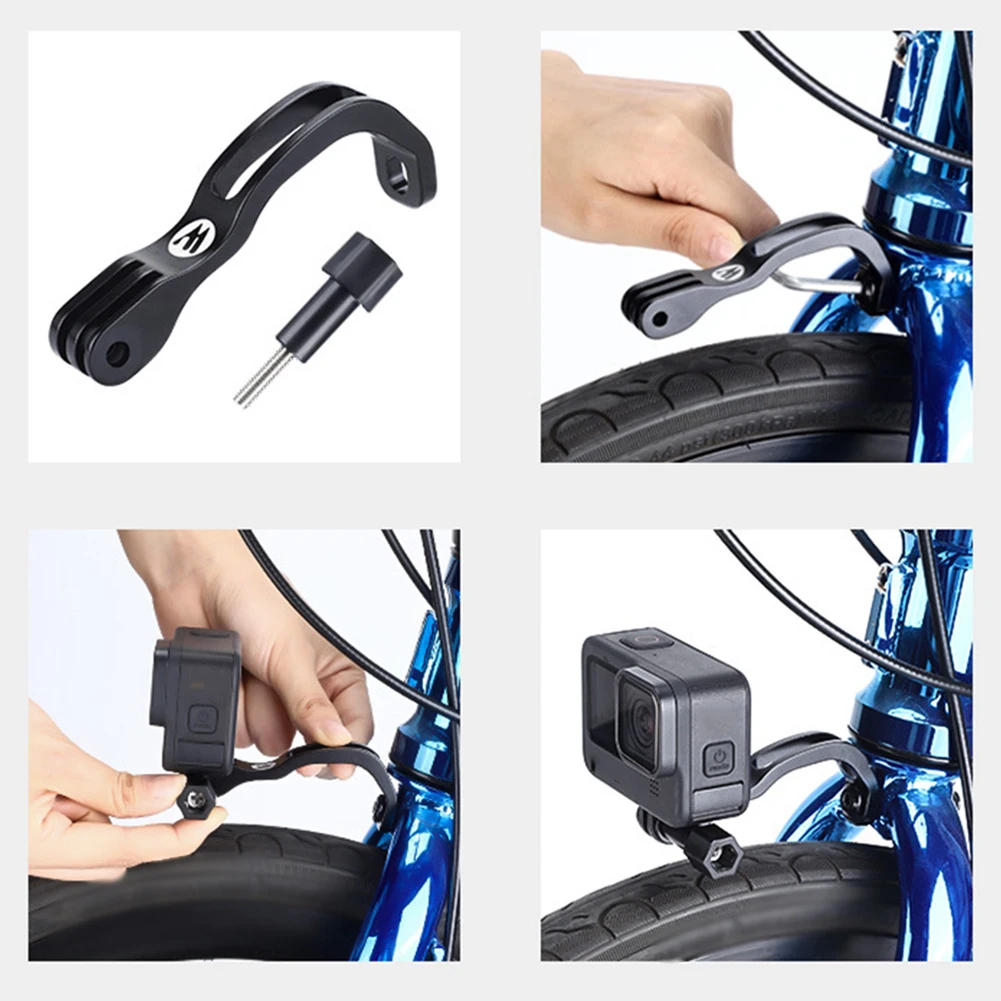 Bicycle Front Light Bracket Fork Mount Sports Camera Holder For-Brompton MTB Folding Bike Accessories Cycling Parts
Bicycle Front Light Bracket Fork Mount Sports Camera Holder For-Brompton MTB Folding Bike Accessories Cycling Parts
