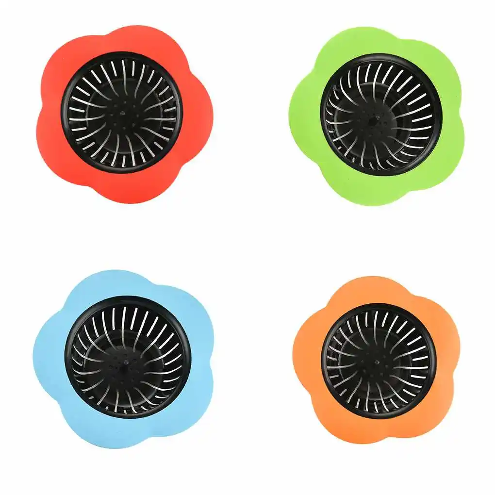 Plum Shape Silicone TPR Sink Strainer Filter Water Stopper Floor Drain Hair Catcher Stopper Bathtub Plug Bathroom Accessories
Plum Shape Silicone TPR Sink Strainer Filter Water Stopper Floor Drain Hair Catcher Stopper Bathtub Plug Bathroom Accessories