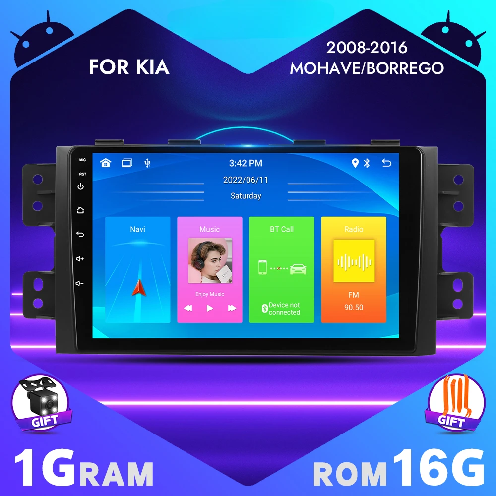 Android 9inch Touch Screen Car Radio Audio Video Stereo Player for Kia Mohave Kia Borrego 2008-2016
Android 9inch Touch Screen Car Radio Audio Video Stereo Player for Kia Mohave Kia Borrego 2008-2016