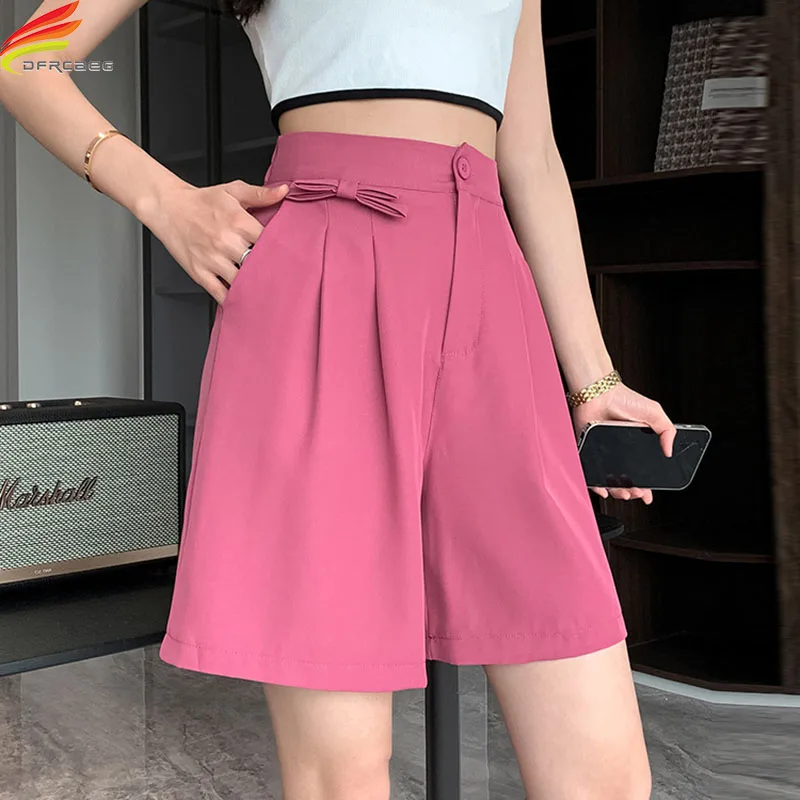 DFRCAEG 2022 летние шорты для женщин с высокой эластичной талией Костюмные брюки с карманами корейская мода свободные элегантные шорты-бермуды для женщин
DFRCAEG 2022 летние шорты для женщин с высокой эластичной талией Костюмные брюки с карманами корейская мода свободные элегантные шорты-бермуды для женщин