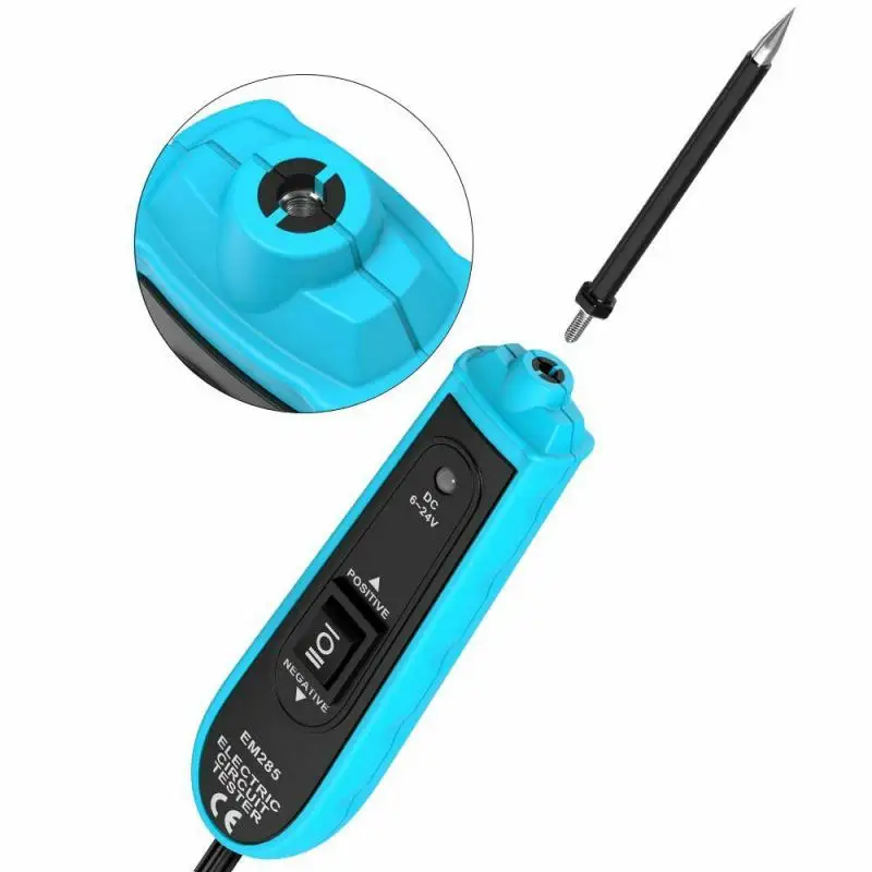Electric System Tester Multifunctional Portable Car Electric Circuit Tester Power Probe 6-24v With 5m Cable Automotive Tools
Electric System Tester Multifunctional Portable Car Electric Circuit Tester Power Probe 6-24v With 5m Cable Automotive Tools