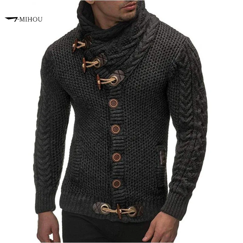 New Winter Korean Fashion Men's Wear Men's High-neck Sweater Knitted Thick Wool Button Top Retro Slim Fit Clothing Personality
New Winter Korean Fashion Men's Wear Men's High-neck Sweater Knitted Thick Wool Button Top Retro Slim Fit Clothing Personality