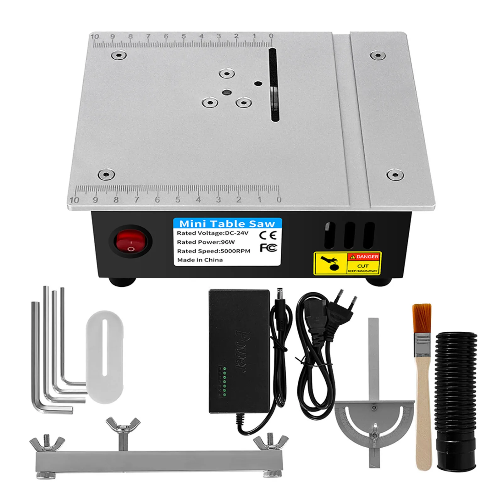 1set Small Table Saw For DIY Handicraft Model Building Woodworking Decoration 96W 7-gear Speed Control Power Supply Tools
1set Small Table Saw For DIY Handicraft Model Building Woodworking Decoration 96W 7-gear Speed Control Power Supply Tools