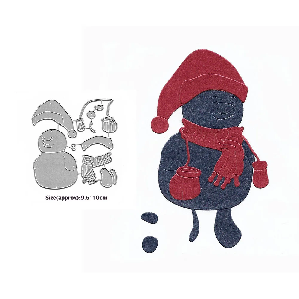 Snowman Metal Cutting Dies Christmas Scrapbooking Die Cuts Album Decor Card Making DIY Mold Embossing Stencil Die Paper Crafts
Snowman Metal Cutting Dies Christmas Scrapbooking Die Cuts Album Decor Card Making DIY Mold Embossing Stencil Die Paper Crafts