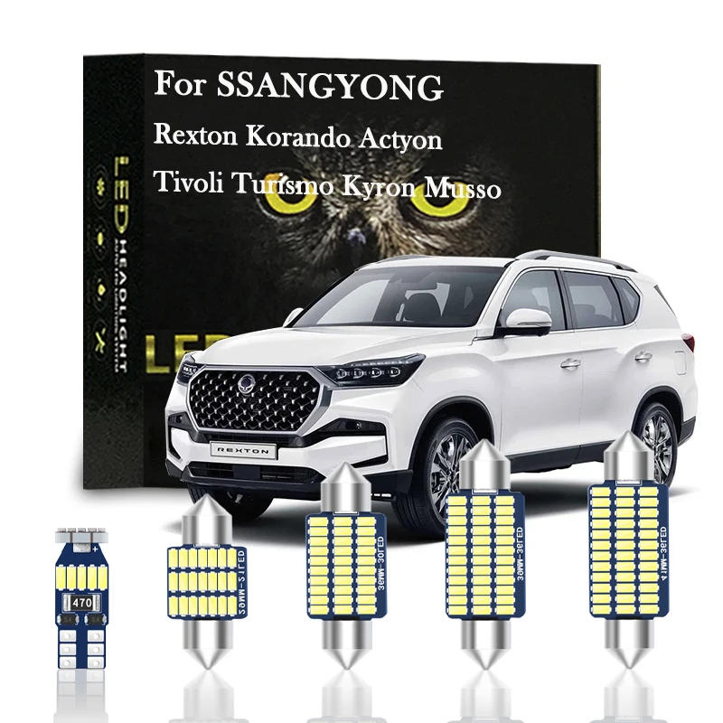 Canbus For SSANGYONG Rexton Korando KJ C Musso Actyon Sports 1 2 Grand Tivoli Turismo Kyron Accessories Interior LED Kit
Canbus For SSANGYONG Rexton Korando KJ C Musso Actyon Sports 1 2 Grand Tivoli Turismo Kyron Accessories Interior LED Kit