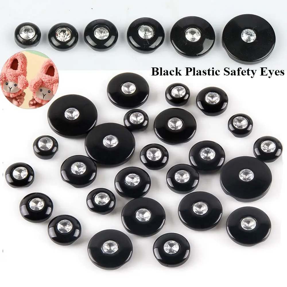 20pcs Plastic Kids DIY Toys For White Bear Black Plush Doll Accessories Safety Eyes Drill Button Puppet Crafts
20pcs Plastic Kids DIY Toys For White Bear Black Plush Doll Accessories Safety Eyes Drill Button Puppet Crafts