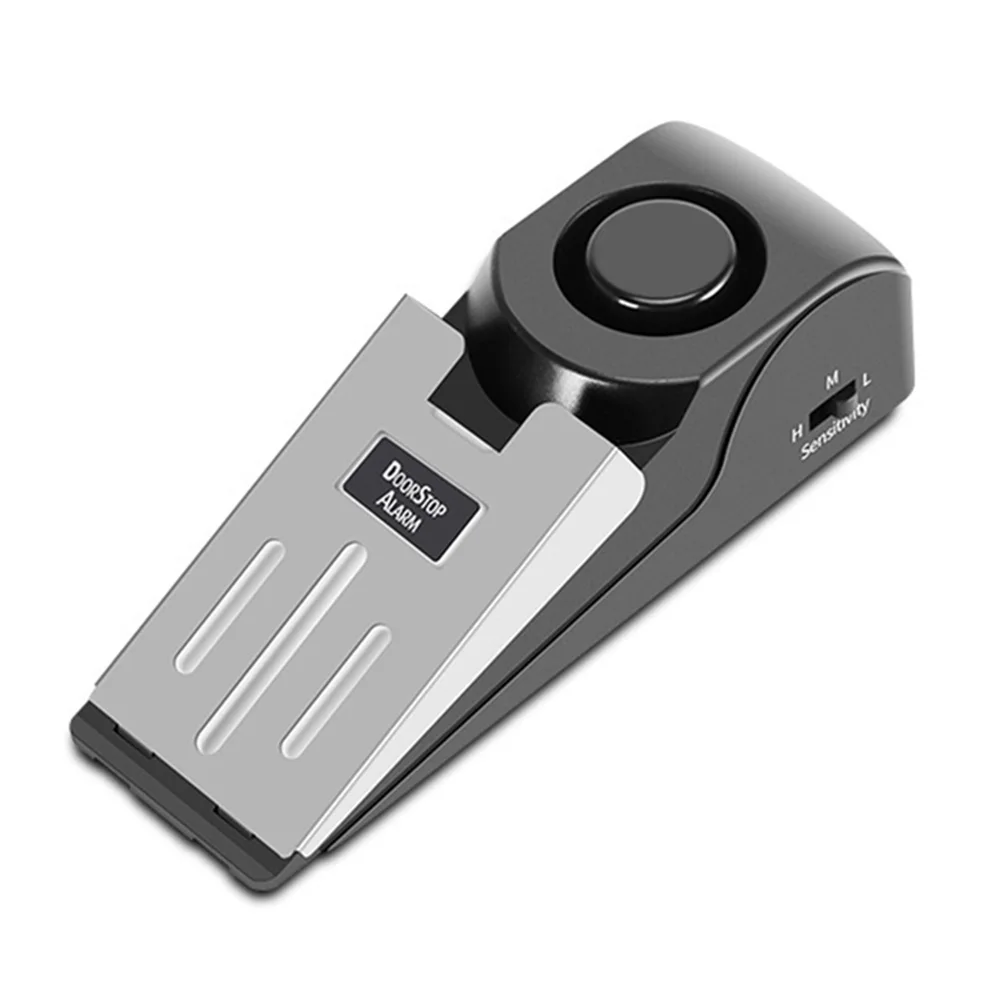 VODOOL New 120DB Wireless Door Stop Alarm Stainless Steel 3 Sensitivity Level Sensor Wedge-shaped Portable Home Travel Security
VODOOL New 120DB Wireless Door Stop Alarm Stainless Steel 3 Sensitivity Level Sensor Wedge-shaped Portable Home Travel Security