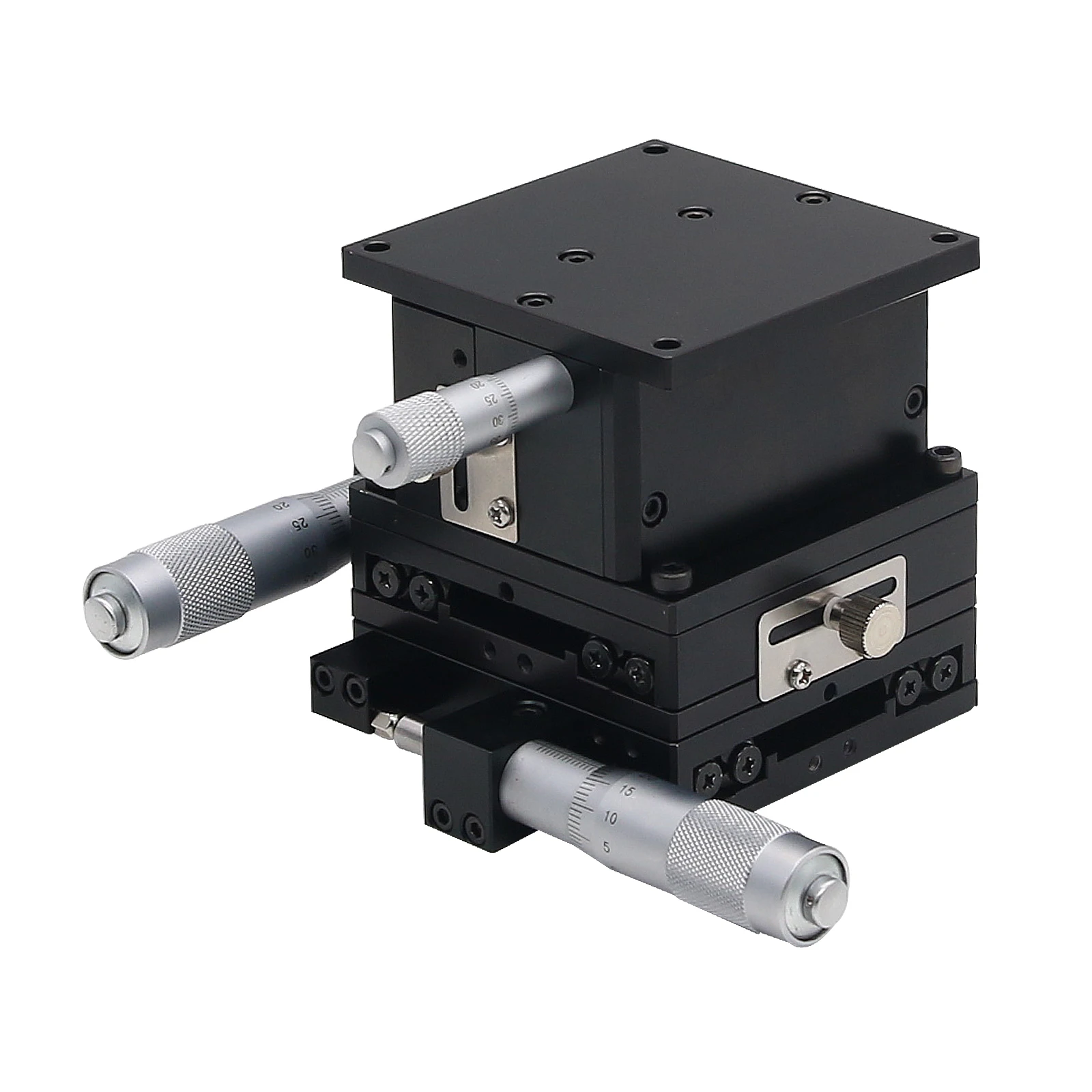 SEMXYZ-60 XYZ 3-Axis Manual Linear Stage 60x60mm Micrometer Linear Stage with Crossed-Roller Bearing
SEMXYZ-60 XYZ 3-Axis Manual Linear Stage 60x60mm Micrometer Linear Stage with Crossed-Roller Bearing