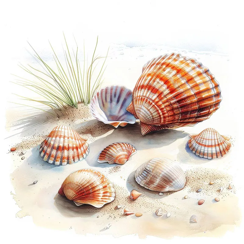Съемная наклейка на стену с морскими ракушками ПВХ
Съемная наклейка на стену с морскими ракушками ПВХ