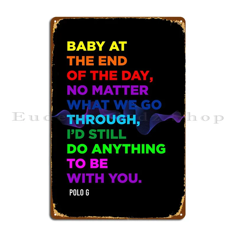 Hip Hop Rapper Motivation Metal Plaque Poster Retro Garage Garage Designing Mural Tin Sign Poster
Hip Hop Rapper Motivation Metal Plaque Poster Retro Garage Garage Designing Mural Tin Sign Poster