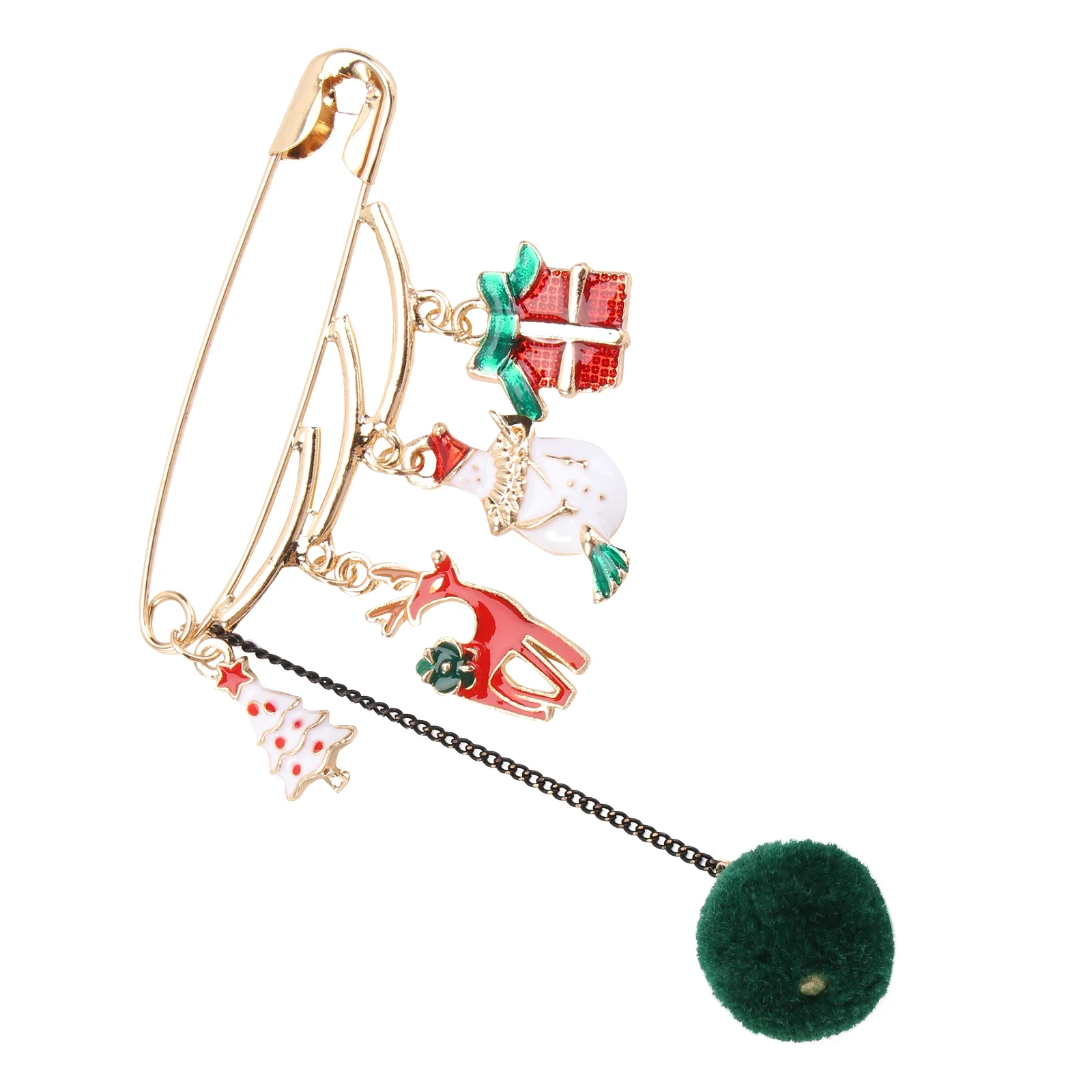 1Pc Christmas Elements Pin Xmas Style Brooch Clothing Brooch Accessory
1Pc Christmas Elements Pin Xmas Style Brooch Clothing Brooch Accessory