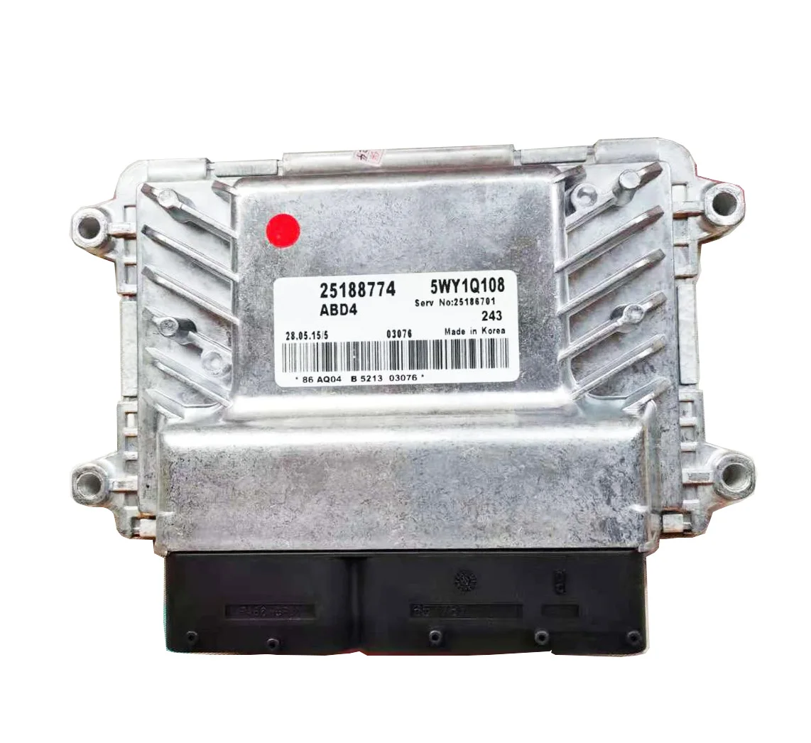 Новая компьютерная плата двигателя автомобиля ECU 25188774 5WY1Q108 для Chevrolet Cruze
Новая компьютерная плата двигателя автомобиля ECU 25188774 5WY1Q108 для Chevrolet Cruze