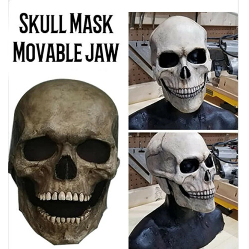 Scary Horrible Skull Mask With Moving Jaw Halloween Masks For Adult Scary Skeleton Helmet for Men Props Funny 2022 New 40
Scary Horrible Skull Mask With Moving Jaw Halloween Masks For Adult Scary Skeleton Helmet for Men Props Funny 2022 New 40