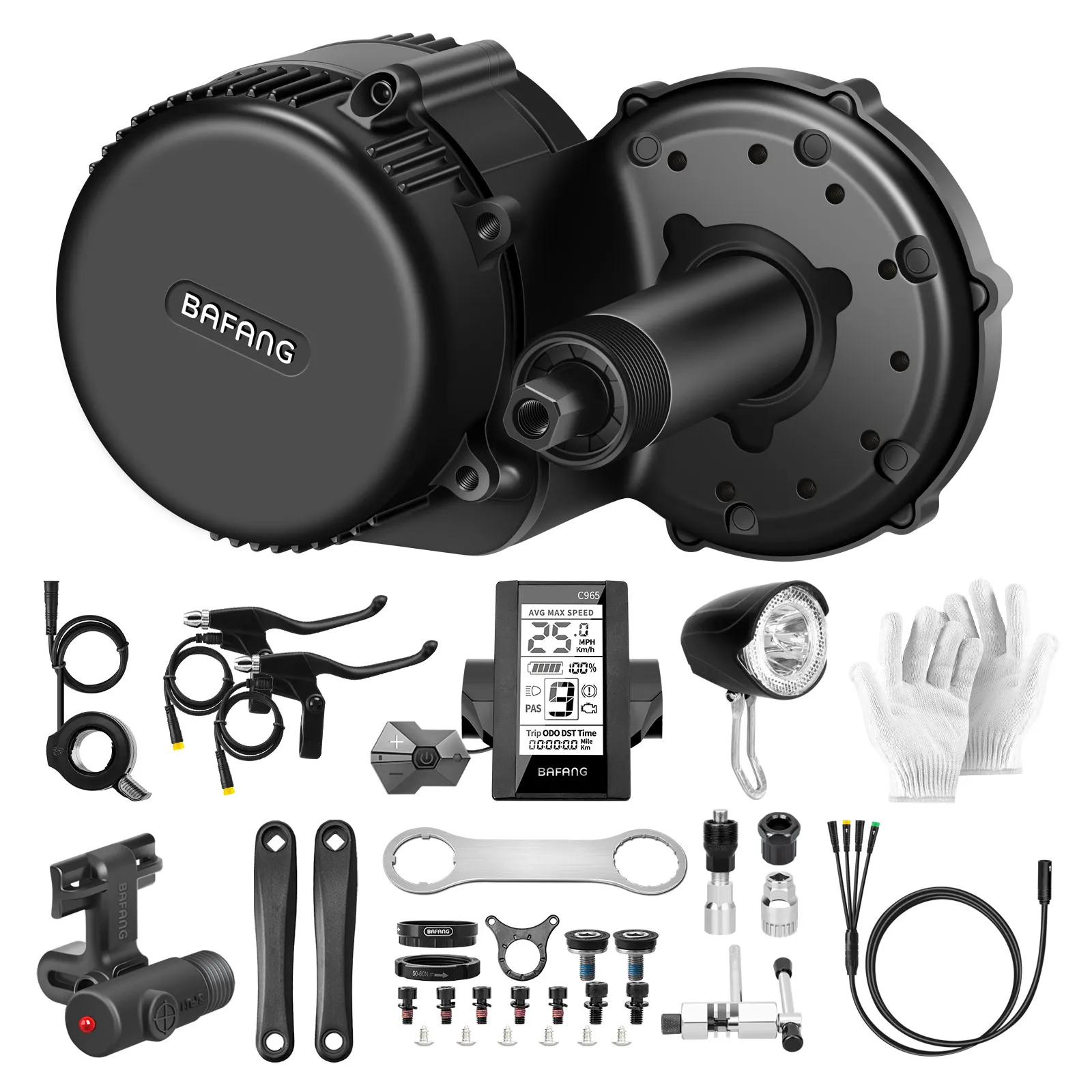 eBike Conversion Kit BBS02B 48V 500W Electric Bike Conversion Kit Include Motor, eBike Display, Speed Sensor, Throttle, Crank
eBike Conversion Kit BBS02B 48V 500W Electric Bike Conversion Kit Include Motor, eBike Display, Speed Sensor, Throttle, Crank