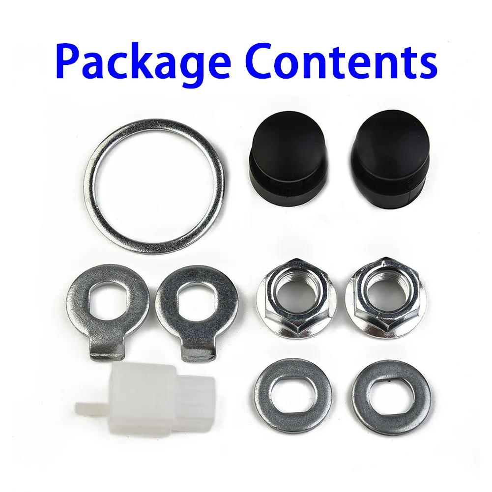 A Set E-Bike Hub Motor Axle M12 M14 Lock Nut/ Lock Washer /Spacer/ Nut Cover E-Bike Hub Motor Replacement Accessories Parts
A Set E-Bike Hub Motor Axle M12 M14 Lock Nut/ Lock Washer /Spacer/ Nut Cover E-Bike Hub Motor Replacement Accessories Parts