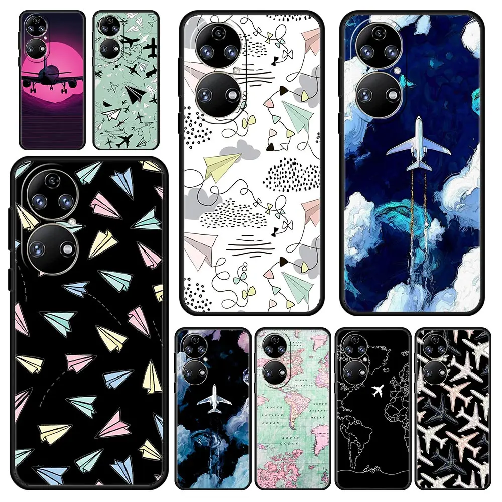 Airplane World Map For Huawei P30 Lite Silicone Case For Huawei P50 Pro P20 P40 Lite E P Smart Z 2021 Y6p Y9s Y7a 2019 Cover
Airplane World Map For Huawei P30 Lite Silicone Case For Huawei P50 Pro P20 P40 Lite E P Smart Z 2021 Y6p Y9s Y7a 2019 Cover