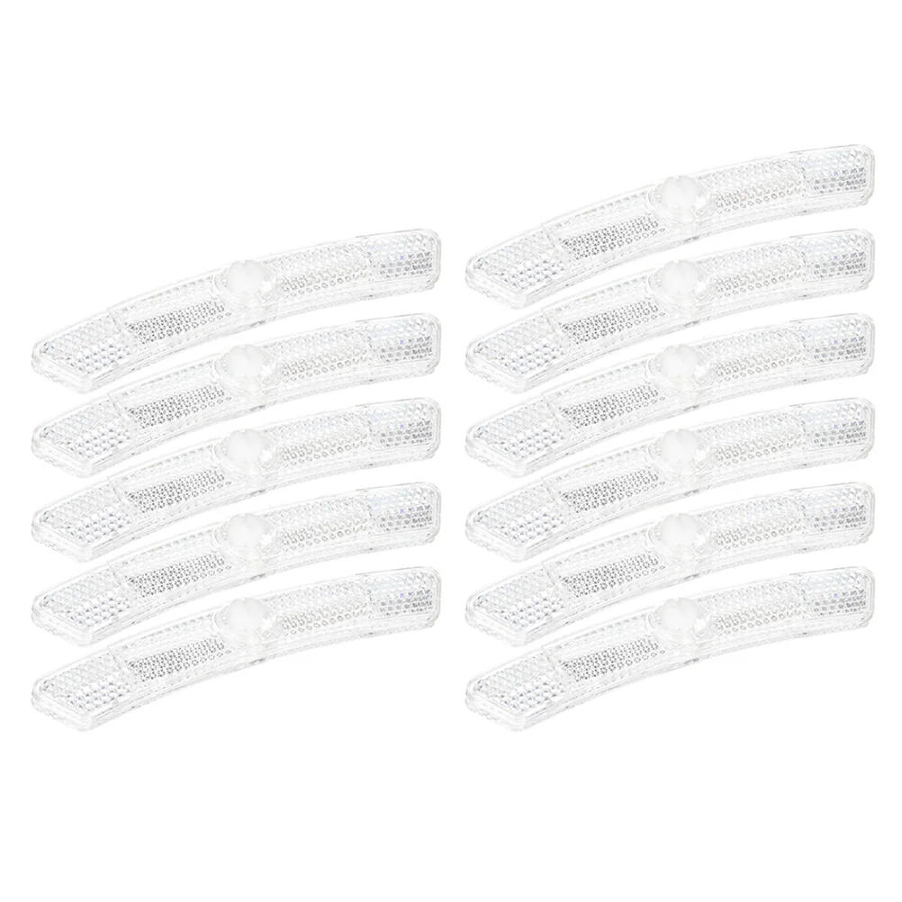 10 Pcs Tire Small Wheel Reflectors Bicycles Bike Supplies Zirtek Adultos Reflective Sheet Spoke Warning Plastic Premium Adults
10 Pcs Tire Small Wheel Reflectors Bicycles Bike Supplies Zirtek Adultos Reflective Sheet Spoke Warning Plastic Premium Adults