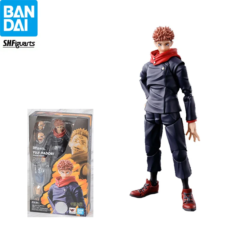 In Stock Bandai Shf Jujutsu Yuji Itadori Original Genuine Anime Figure Model Toys for Boy Action Figures Collection Doll Pvc New
In Stock Bandai Shf Jujutsu Yuji Itadori Original Genuine Anime Figure Model Toys for Boy Action Figures Collection Doll Pvc New