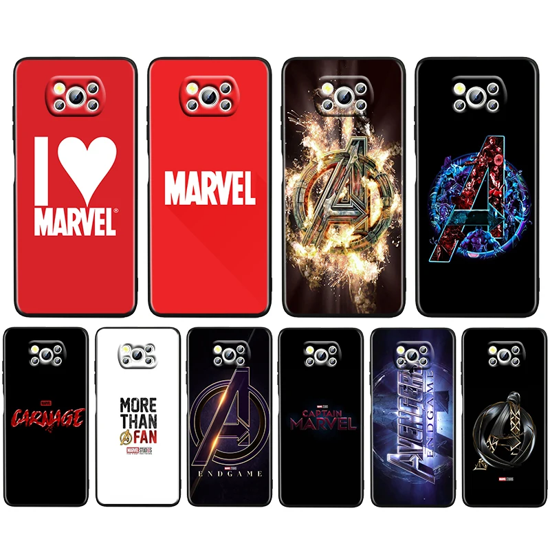Marvel Avengers Logo Art Soft Black Phone Case For Xiaomi Mi Poco X4 X3 NFC F4 F3 GT M5 M5s M4 M3 Pro C40 C3 5G Cover
Marvel Avengers Logo Art Soft Black Phone Case For Xiaomi Mi Poco X4 X3 NFC F4 F3 GT M5 M5s M4 M3 Pro C40 C3 5G Cover