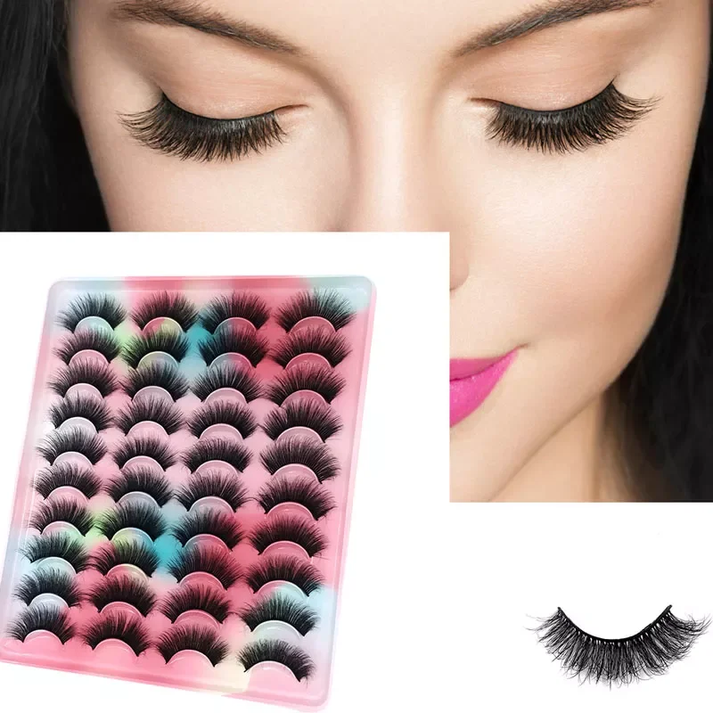 5/10/20Pairs 3D Faux Mink Lashes Natural Fluffy False Eyelashes Dramatic Long Wispies Eyelash Extension Volume Beauty 3D Lashes
5/10/20Pairs 3D Faux Mink Lashes Natural Fluffy False Eyelashes Dramatic Long Wispies Eyelash Extension Volume Beauty 3D Lashes