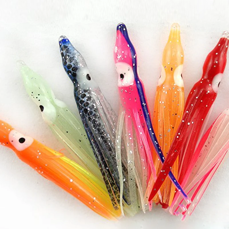 soft simulation night lights fishing lures Random color Saltwater Soft Fishing Lures Colored Bait Octopus Squid
soft simulation night lights fishing lures Random color Saltwater Soft Fishing Lures Colored Bait Octopus Squid
