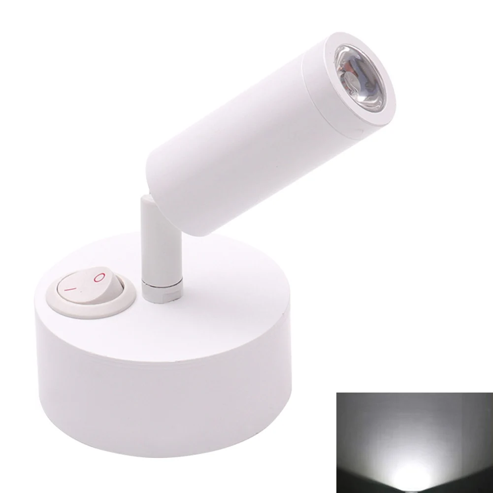 Motorhome Rotating Corridor Modern Reading Light Bright LED Spot Eye Protection Home Bedside Cabinet Button Switch Wall Mount
Motorhome Rotating Corridor Modern Reading Light Bright LED Spot Eye Protection Home Bedside Cabinet Button Switch Wall Mount
