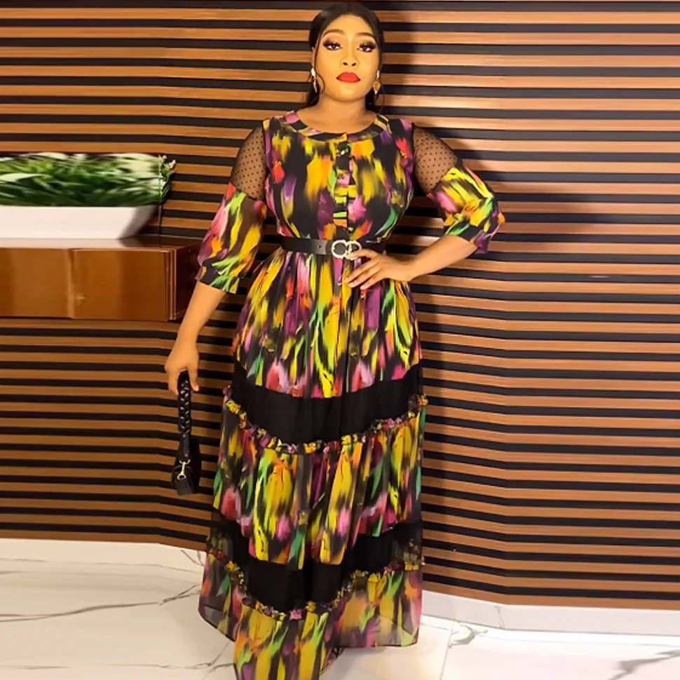 African Dresses For Women 2023 Autumn Plus Size Evening Party Long Maxi Dress Africa Clothing Elegant Kaftan Muslim Dress
African Dresses For Women 2023 Autumn Plus Size Evening Party Long Maxi Dress Africa Clothing Elegant Kaftan Muslim Dress