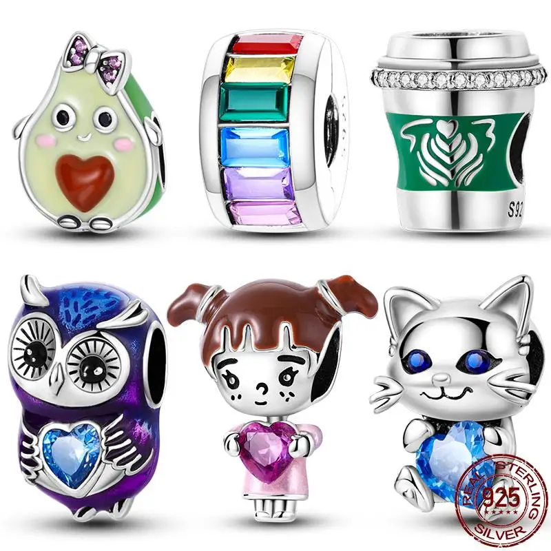 Hot Sale Charms Fit Pandora 925 Original Bracelet 925 Silver Avocado Girl Charm Color Zircon Charms Beads Fit DIY Jewelry Making 
Hot Sale Charms Fit Pandora 925 Original Bracelet 925 Silver Avocado Girl Charm Color Zircon Charms Beads Fit DIY Jewelry Making
