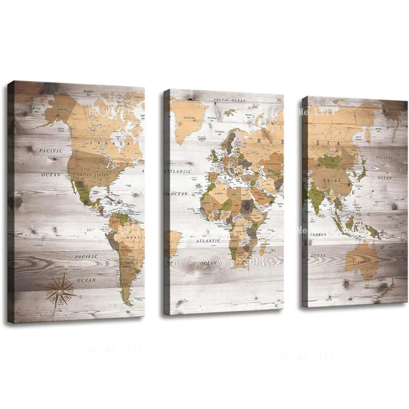 World Map Poster Vintage Photos Painting Sailing Modern Canvas Wall Art Prints For Living Room Home Décor
World Map Poster Vintage Photos Painting Sailing Modern Canvas Wall Art Prints For Living Room Home Décor