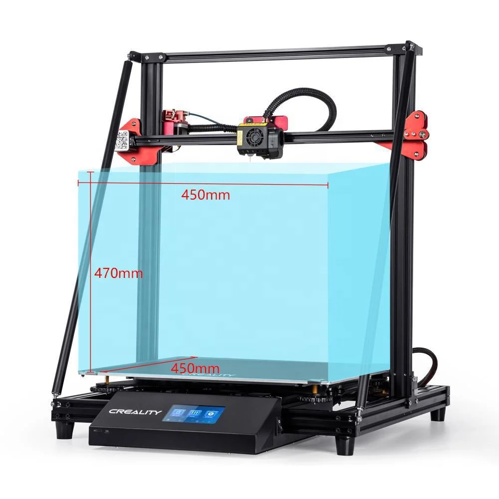 Creality CR-10 Max Large 3D Drucker 450 * 450 * 470mm Auto leveling CV touch screen print 8G TF card 3d printer
Creality CR-10 Max Large 3D Drucker 450 * 450 * 470mm Auto leveling CV touch screen print 8G TF card 3d printer