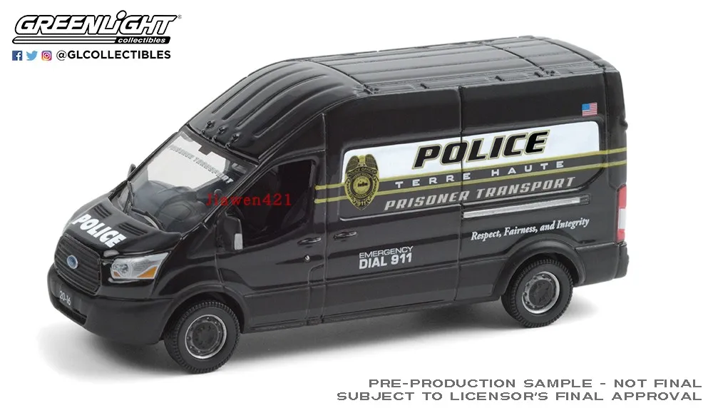 GreenLight 1:64 2020 Ford, транспортное средство LWB с высокой крышей-транспортное средство для полицейских заключенных
GreenLight 1:64 2020 Ford, транспортное средство LWB с высокой крышей-транспортное средство для полицейских заключенных