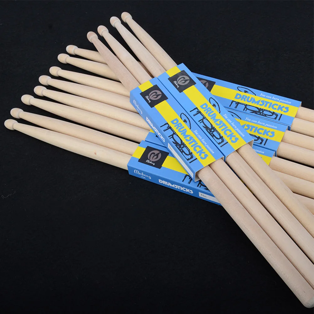1pair Professional Drum Sticks For Beginners 5A 7A Maple Wood Drumsticks For Beginner Drum Set Accessories
1pair Professional Drum Sticks For Beginners 5A 7A Maple Wood Drumsticks For Beginner Drum Set Accessories