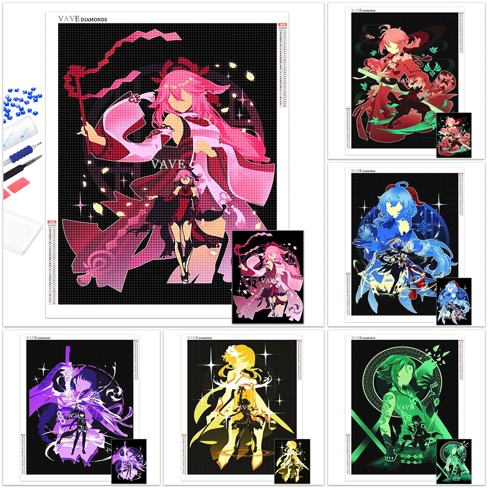 VAVE 5d Diy Diamond Painting Cross Stitch Kits Anime Full Diamond Mosaic Embroidery Cartoon Picture Rhinestone Art Home Decor
VAVE 5d Diy Diamond Painting Cross Stitch Kits Anime Full Diamond Mosaic Embroidery Cartoon Picture Rhinestone Art Home Decor