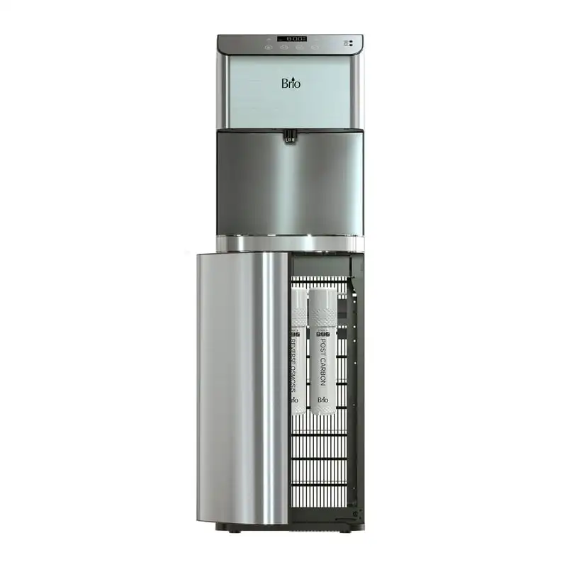 Series Moderna 4-Stage Filtration Reverse Osmosis Touch-Less Water Dispenser, Height 41.05
Series Moderna 4-Stage Filtration Reverse Osmosis Touch-Less Water Dispenser, Height 41.05